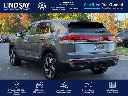 2024 Volkswagen Atlas Cross Sport 2.0T SE w/Technology 4MOTION