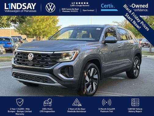 2024 Volkswagen Atlas Cross Sport 2.0T SE w/Technology 4MOTION