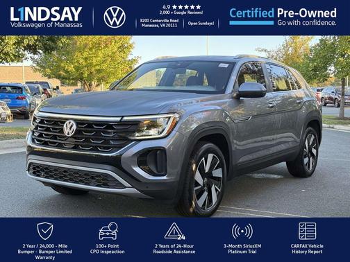 2024 Volkswagen Atlas Cross Sport 2.0T SE w/Technology 4MOTION