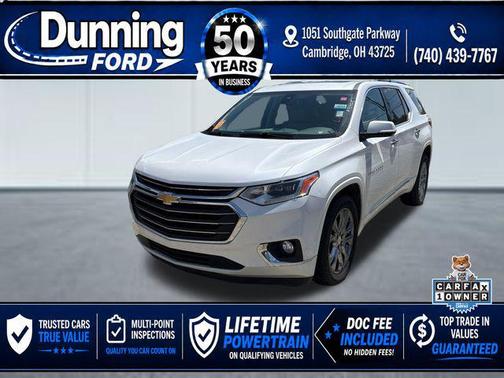Iridescent Pearl Tricoat 2018 Chevrolet Traverse Premier
