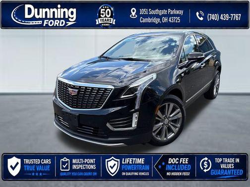 Stellar Black Metallic 2024 Cadillac XT5 Premium Luxury