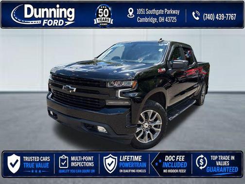 Black 2021 Chevrolet Silverado 1500 RST
