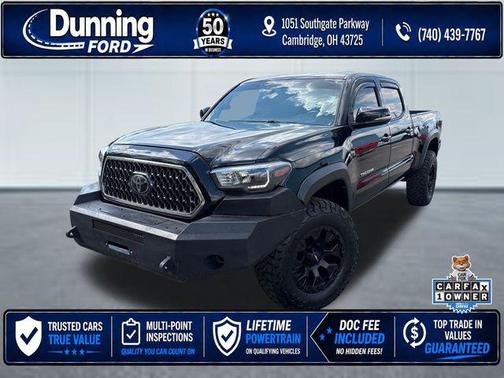 Midnight Black Metallic 2018 Toyota Tacoma TRD Off Road