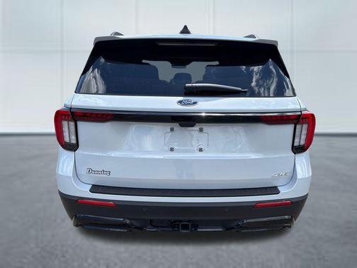 Space White Metallic 2026 Ford Explorer ST-Line