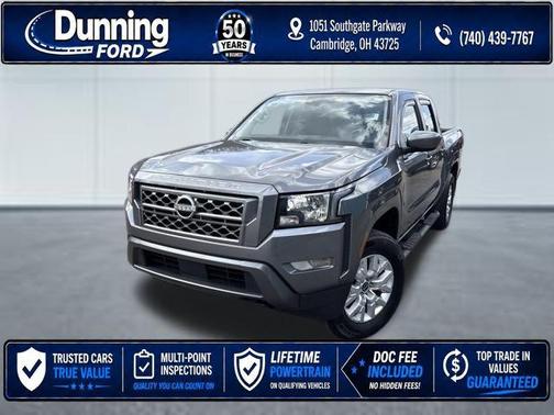 Gun Metallic 2023 Nissan Frontier SV