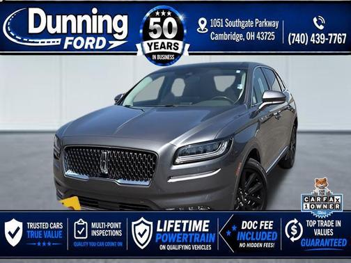 Asher Gray Metallic Clearcoat 2022 Lincoln Nautilus Reserve