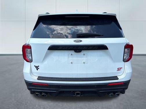 Star White Metallic Tri-Coat 2020 Ford Explorer ST