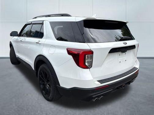 Star White Metallic Tri-Coat 2020 Ford Explorer ST