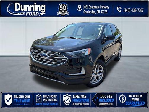 Black Metallic 2023 Ford Edge SEL