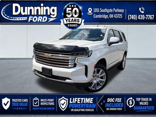 White 2024 Chevrolet Tahoe High Country