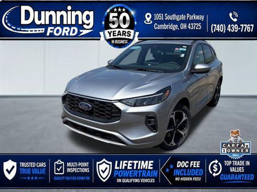 Iconic Silver Metallic 2023 Ford Escape ST-Line Select