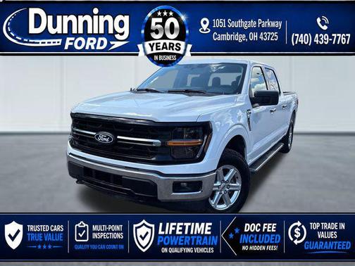 Oxford White 2025 Ford F-150 XLT