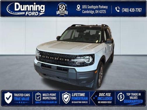 Space White Metallic 2026 Ford Bronco Sport Big Bend