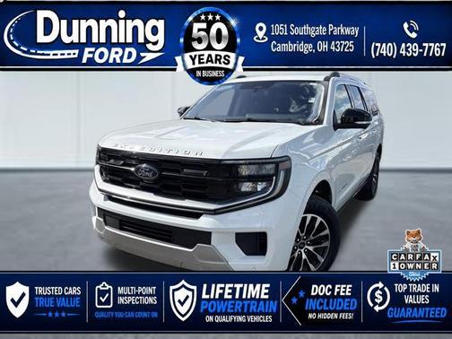 Oxford White 2025 Ford Expedition Max Platinum