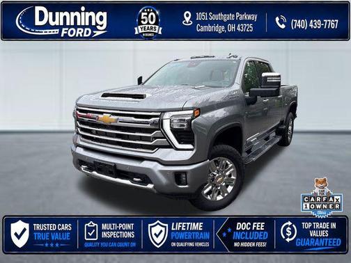 Sterling Grey Metallic 2024 Chevrolet Silverado 2500 High Country