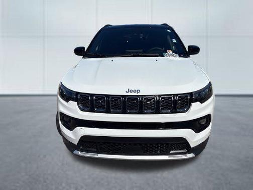 Bright White Clearcoat 2025 Jeep Compass Limited 4x4