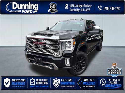 Ebony Twilight Metallic 2023 GMC Sierra 3500 Denali