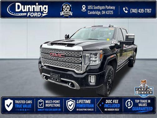 Ebony Twilight Metallic 2023 GMC Sierra 3500 Denali