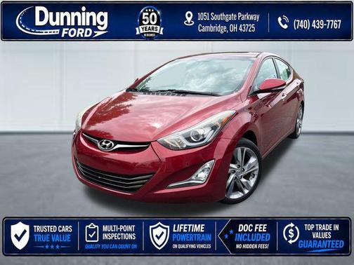 Venetian Red 2015 Hyundai ELANTRA Limited