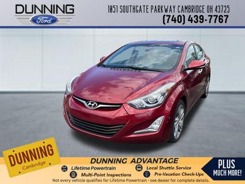 Venetian Red 2015 Hyundai ELANTRA Limited