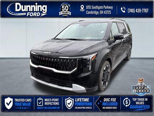 Aurora Black Pearl 2025 Kia Carnival EX