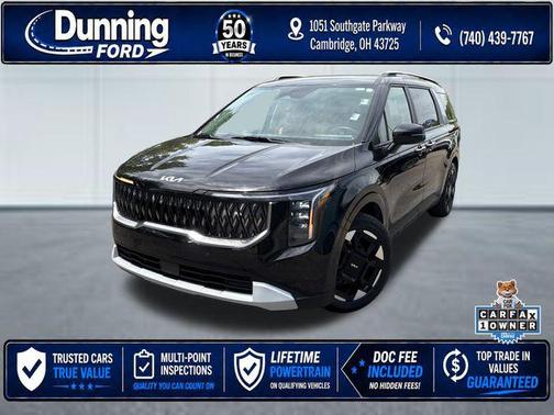 Aurora Black Pearl 2025 Kia Carnival EX