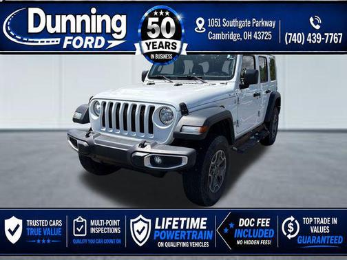 Bright White Clearcoat 2018 Jeep Wrangler Unlimited Sport