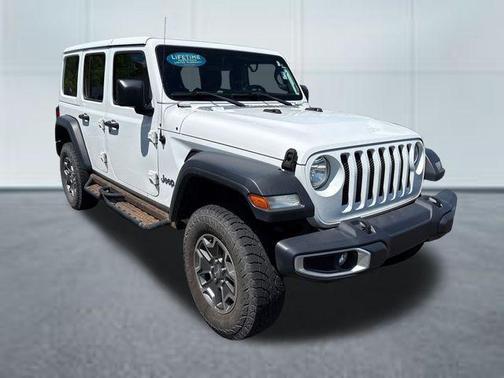 Bright White Clearcoat 2018 Jeep Wrangler Unlimited Sport