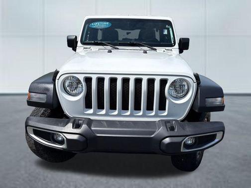 Bright White Clearcoat 2018 Jeep Wrangler Unlimited Sport