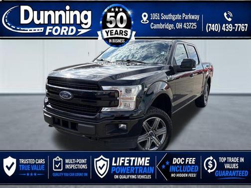 Agate Black Metallic 2020 Ford F-150 Lariat