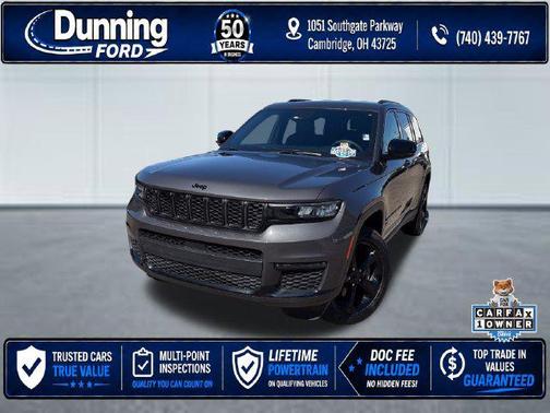 Baltic Gray Metallic Clearcoat 2025 Jeep Grand Cherokee L Limited
