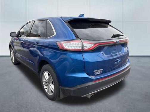 Lightning Blue Metallic 2018 Ford Edge SEL