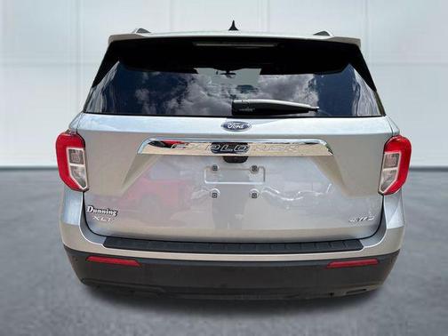 Silver Metallic 2024 Ford Explorer XLT