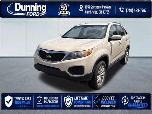 White Sand Beige 2011 Kia Sorento LX