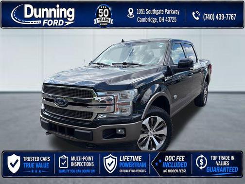 Agate Black Metallic 2019 Ford F-150 King Ranch