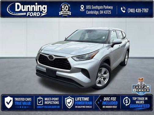 Celestial Silver Metallic 2021 Toyota Highlander L