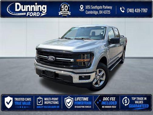 Iconic Silver Metallic 2025 Ford F-150 XLT