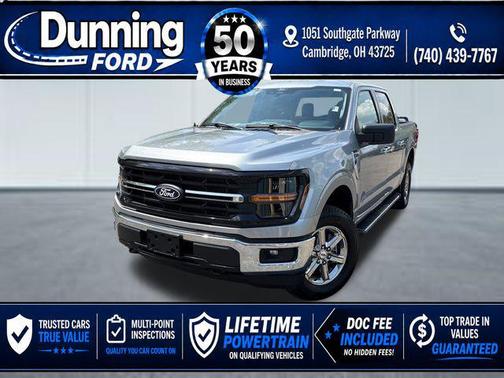 Iconic Silver Metallic 2025 Ford F-150 XLT