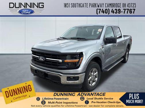 Iconic Silver Metallic 2025 Ford F-150 XLT