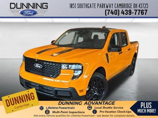 Orange Fury Metallic Tri-Coat 2026 Ford Maverick XLT Truck