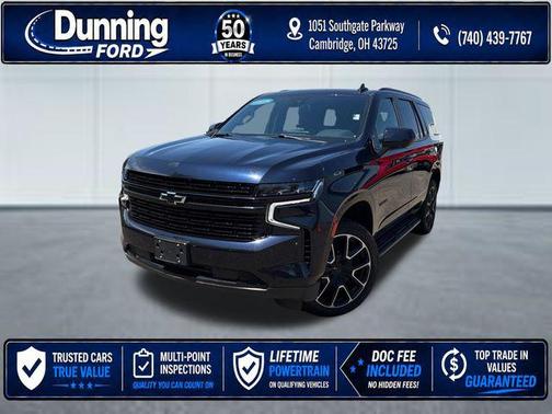 Midnight Blue Metallic 2024 Chevrolet Tahoe RST