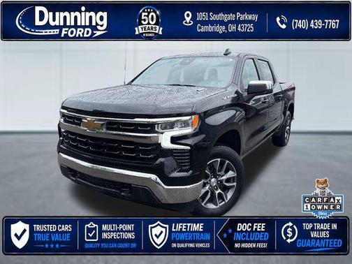 Black 2025 Chevrolet Silverado 1500 LT