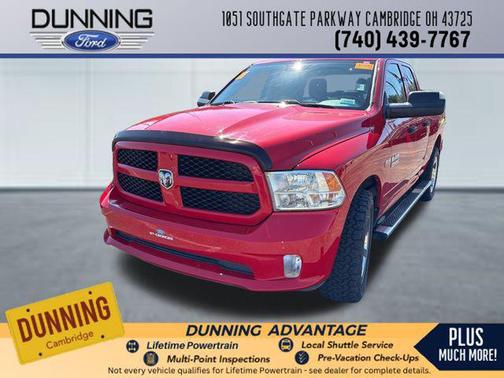 Flame Red Clearcoat 2018 RAM 1500 Express