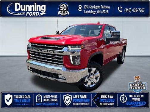 Red Hot 2023 Chevrolet Silverado 3500 LTZ