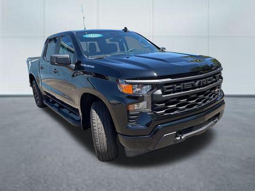 Black 2024 Chevrolet Silverado 1500 Custom