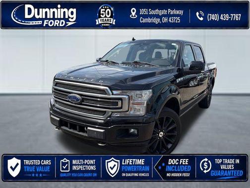 Agate Black Metallic 2020 Ford F-150 Limited
