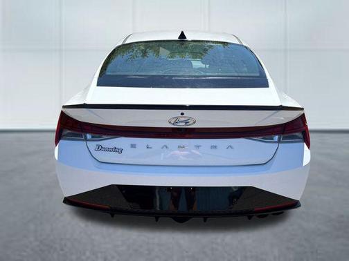 Lunar White 2023 Hyundai ELANTRA N Line