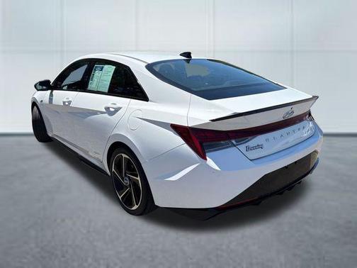 Lunar White 2023 Hyundai ELANTRA N Line
