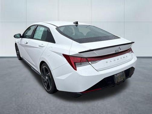 Lunar White 2023 Hyundai ELANTRA N Line