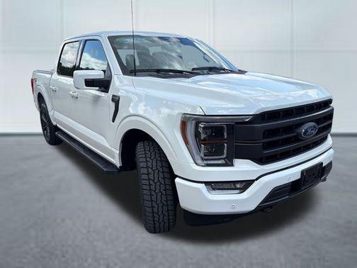 Star White Metallic Tri-Coat 2023 Ford F-150 Lariat